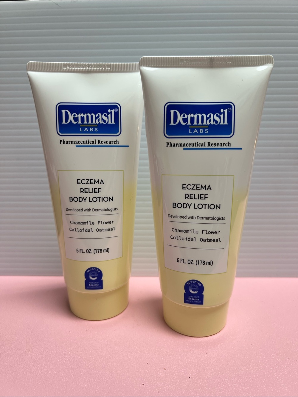 2 Dermasil Eczema Relief Body Lotion - Chamomile NEW